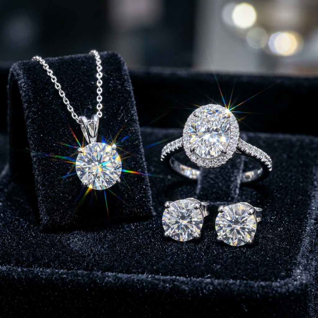Diamond Jewellery Collection - Solitaires, Pendants