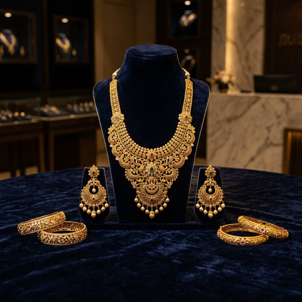 Gold Jewellery Collection - Necklaces, Bangles, Rings